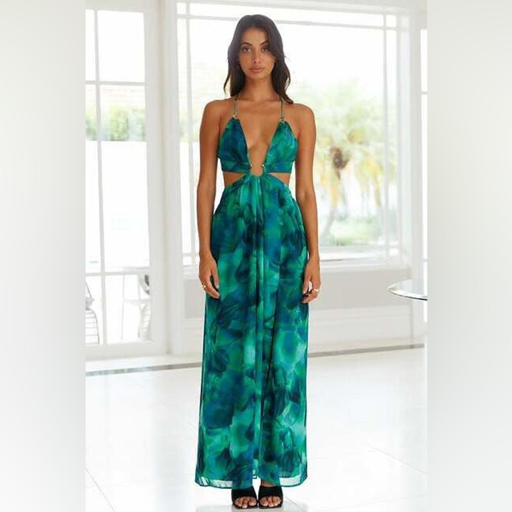 HELLO MOLLY RUNAWAY THE LABEL CALISTA DRESS NWT